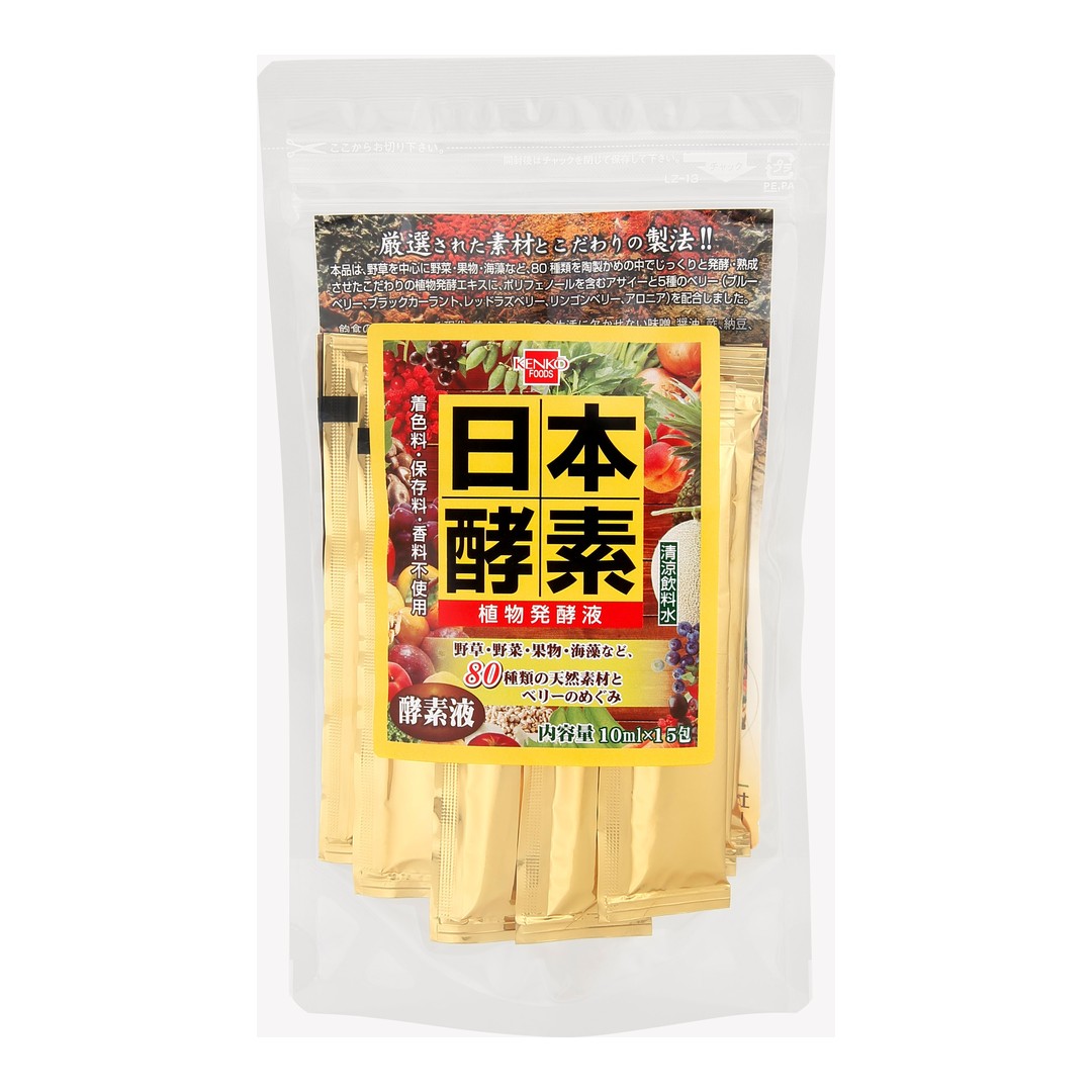 健康フーズ 日本酵素液 分包
